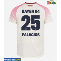 Bayer Leverkusen Exequiel Palacios #25 Auswärtstrikot 2025-26 Kurzarm